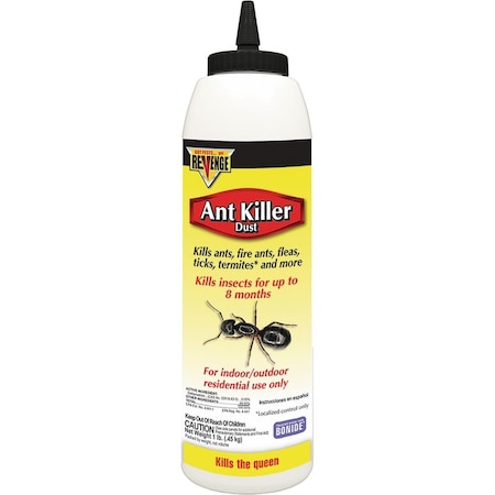 Bonide Products Revenge 1 Lb. Ready To Use Powder Ant & Roach Killer 45502